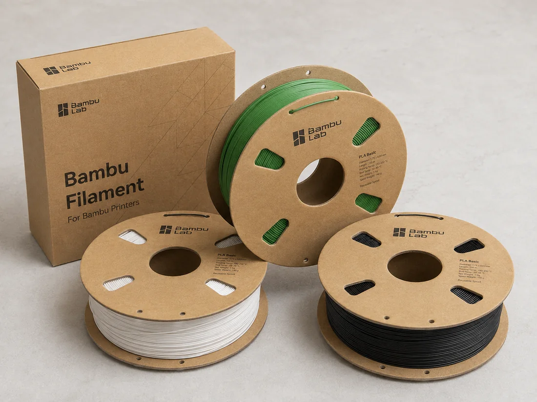 Filamento Bambu Lab PLA y PETG